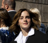 "En fait, on m'a tellement demandé de rendre des comptes à chaque fois que j'ai commencé à trouver ça vraiment frustrant à la longue, parce que je n'avais jamais mon mot à dire", s'attriste encore l'éternelle interprète d'Hermione Granger.
Emma Watson - Arrivées au défilé de mode Haute-Couture automne-hiver 2022-2023 “ Schiaparelli” à Paris, France, le 5 juillet 2022. © JB Autissier / Panoramic / Bestimage